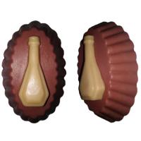Силиконовая форма д "Конфета с Ромом", вес: 80г, размер: 31х90х58мм