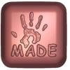 Пластиковая форма "Handmade"